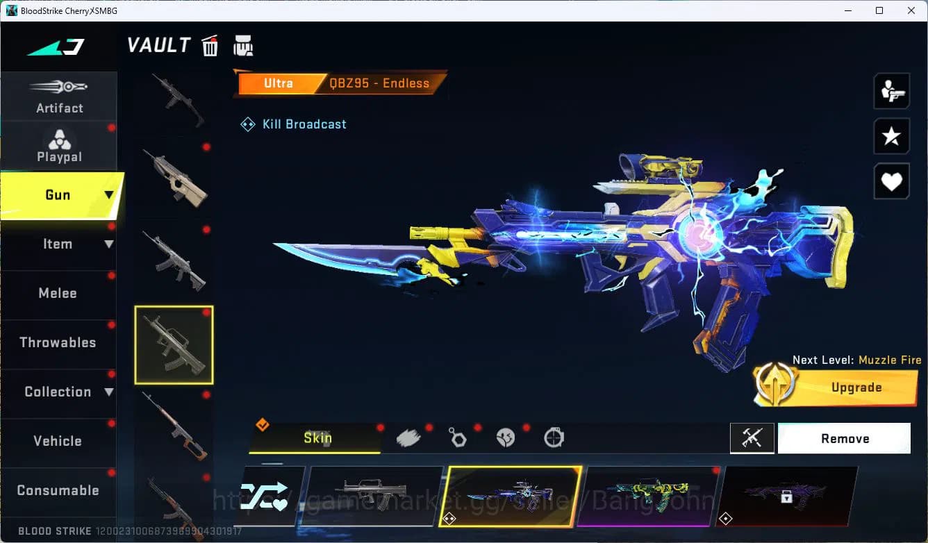 Blood Strike Accounts ASIA|ETERNAL=KATAR-JUDGMENT|COLLAB=MCX,SCAR,|LIMIT image 10