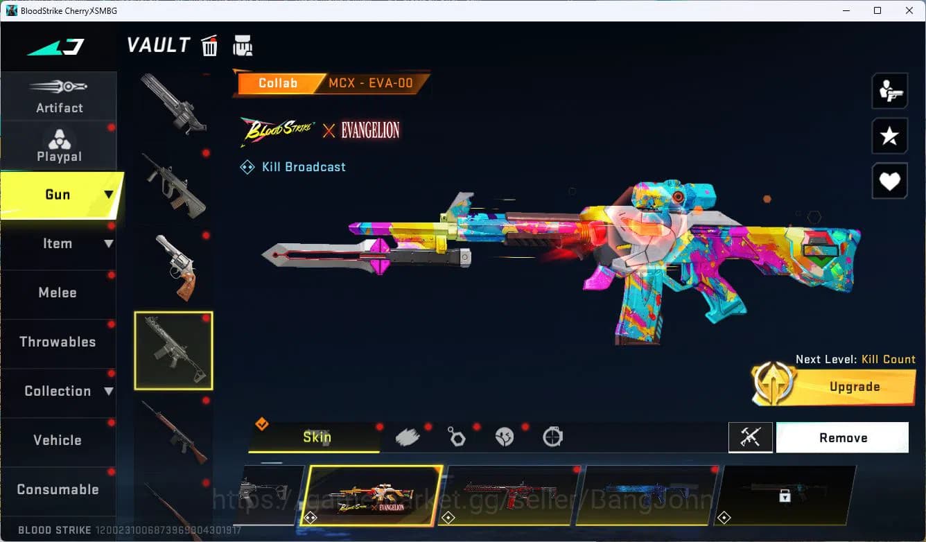 Blood Strike Accounts ASIA|ETERNAL=KATAR-JUDGMENT|COLLAB=MCX,SCAR,|LIMIT image 11