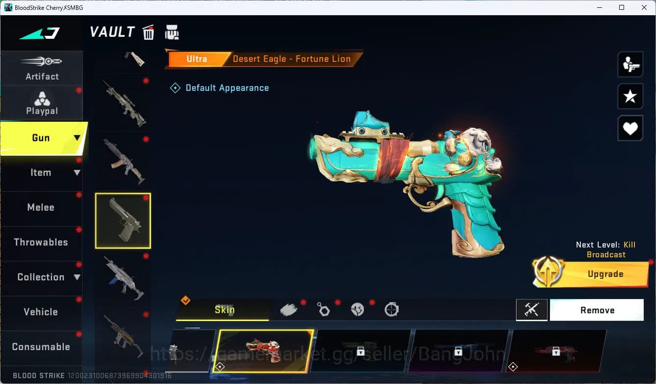 Blood Strike Accounts ASIA|ETERNAL=KATAR-JUDGMENT|COLLAB=MCX,SCAR,|LIMIT image 13