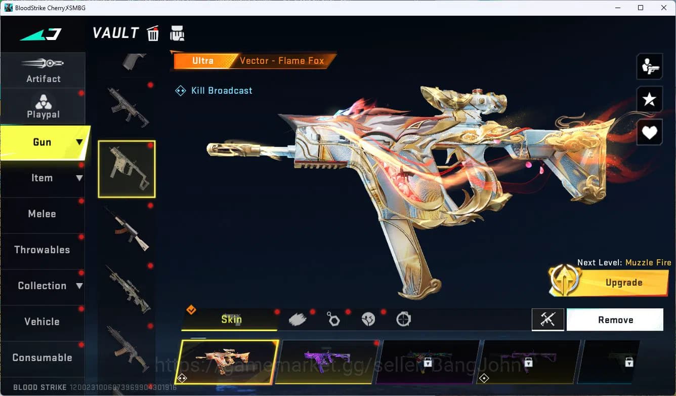 Blood Strike Accounts ASIA|ETERNAL=KATAR-JUDGMENT|COLLAB=MCX,SCAR,|LIMIT image 14