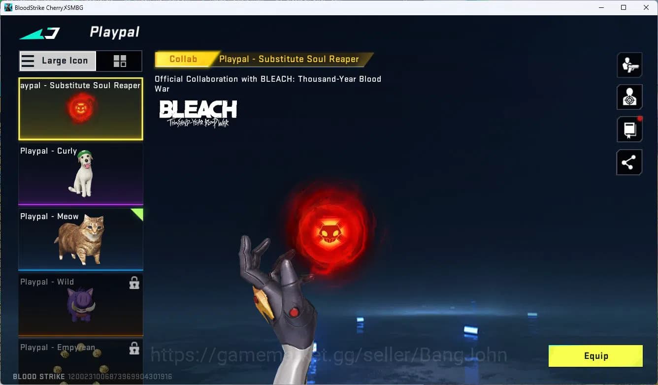 Blood Strike Accounts ASIA|ETERNAL=KATAR-JUDGMENT|COLLAB=MCX,SCAR,|LIMIT image 17