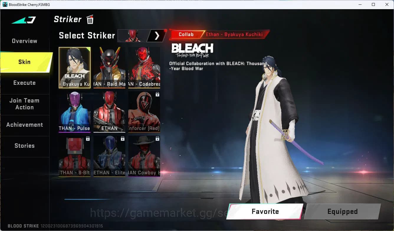 Blood Strike Accounts ASIA|ETERNAL=KATAR-JUDGMENT|COLLAB=MCX,SCAR,|LIMIT image 20