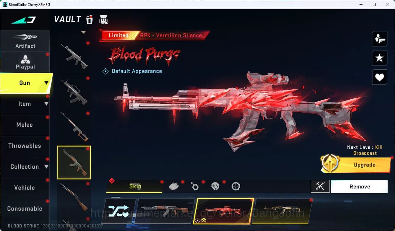 Blood Strike Accounts ASIA|ETERNAL=KATAR-JUDGMENT|COLLAB=MCX,SCAR,|LIMIT image 9