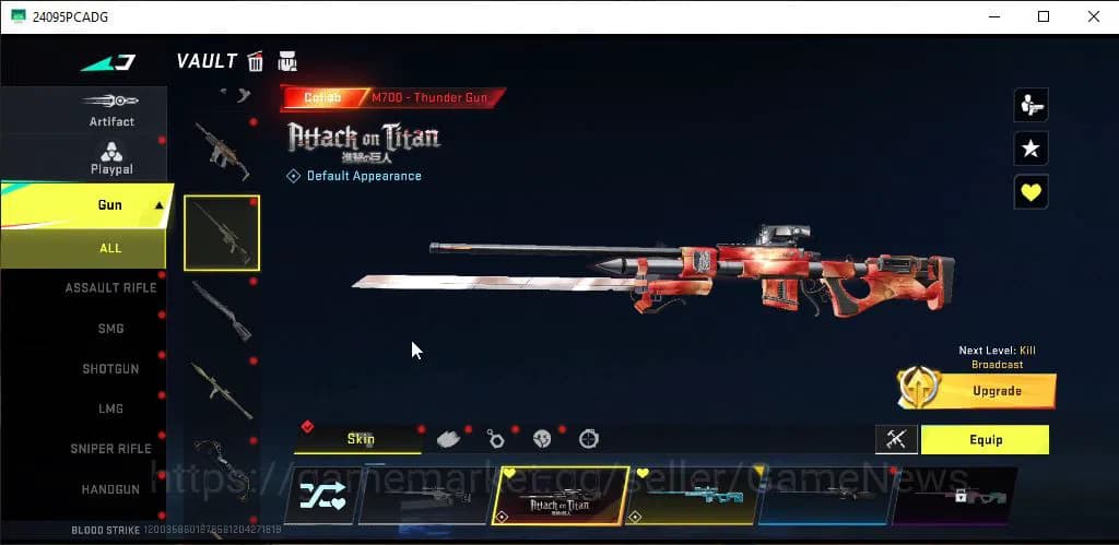Blood Strike Accounts ASIA|MELE Dual Blades-Frozen Rebirth+Collab AOT(Mi image 5
