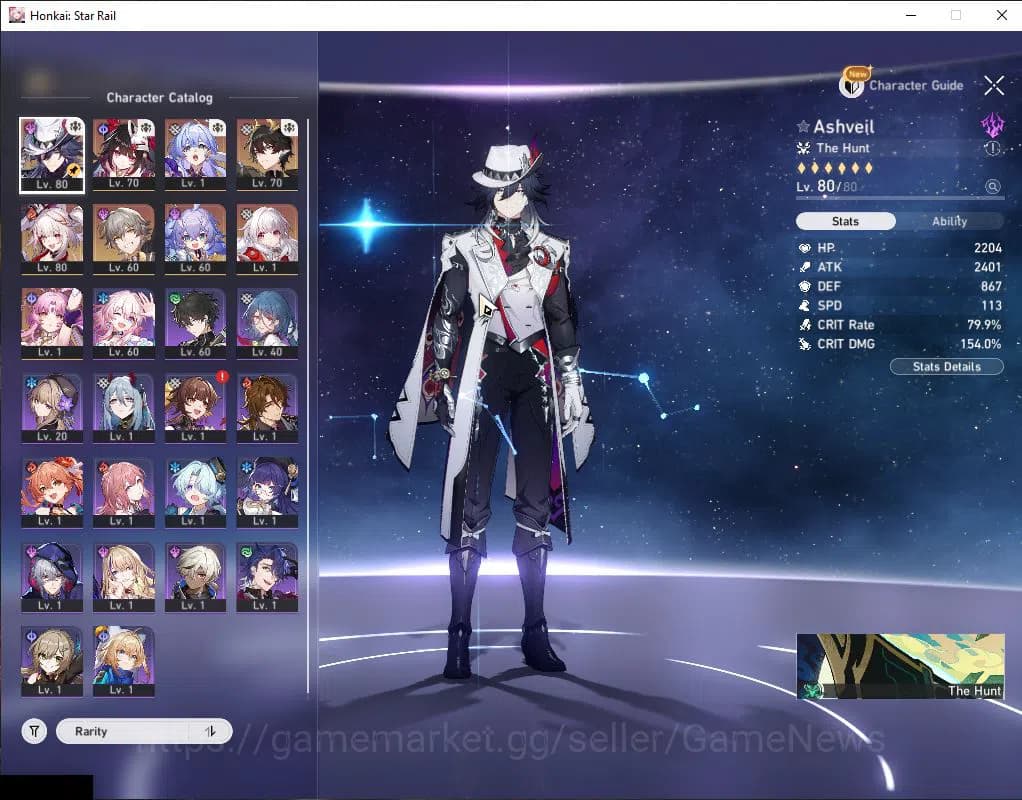 Honkai Star Rail Accounts ASIA|TL 63|1,3K SJ|5 Limited| Ashveil E4, Sparxie, image 10