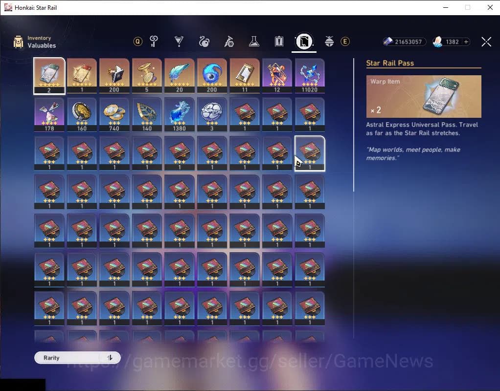 Honkai Star Rail Accounts ASIA|TL 63|1,3K SJ|5 Limited| Ashveil E4, Sparxie, image 4