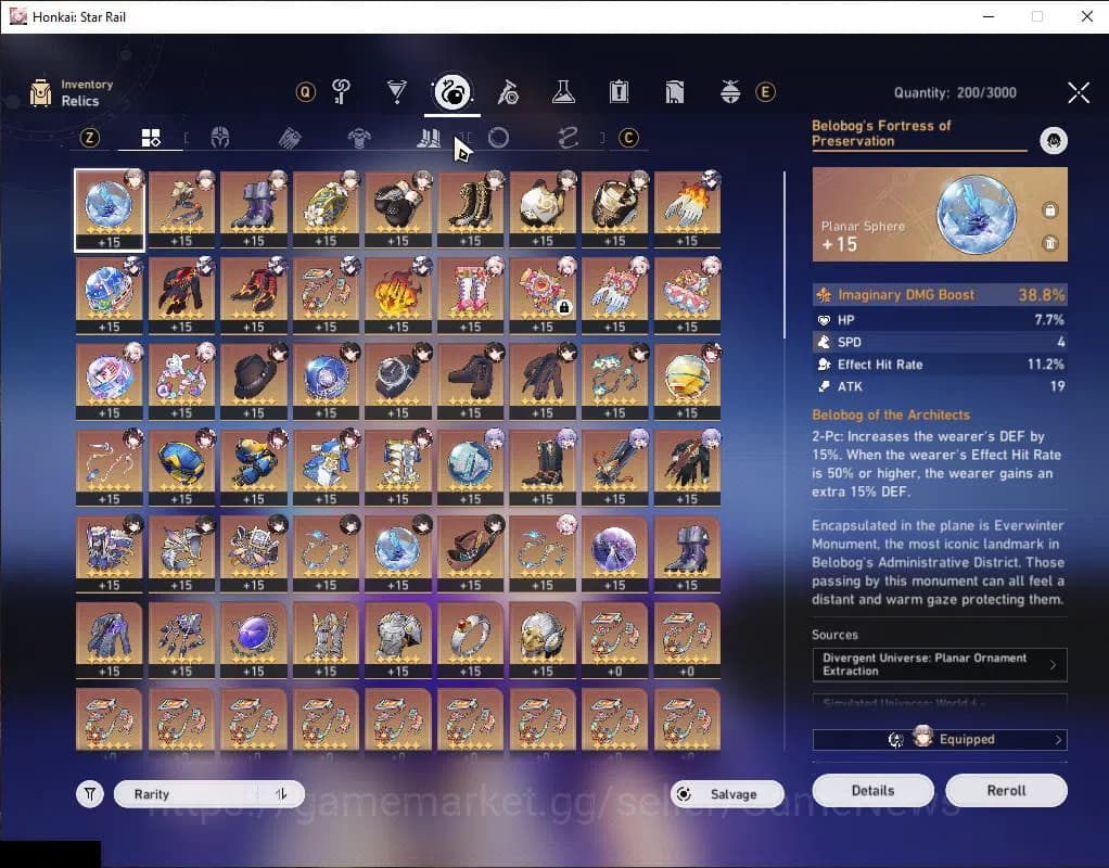Honkai Star Rail Accounts ASIA|TL 63|1,3K SJ|5 Limited| Ashveil E4, Sparxie, image 6