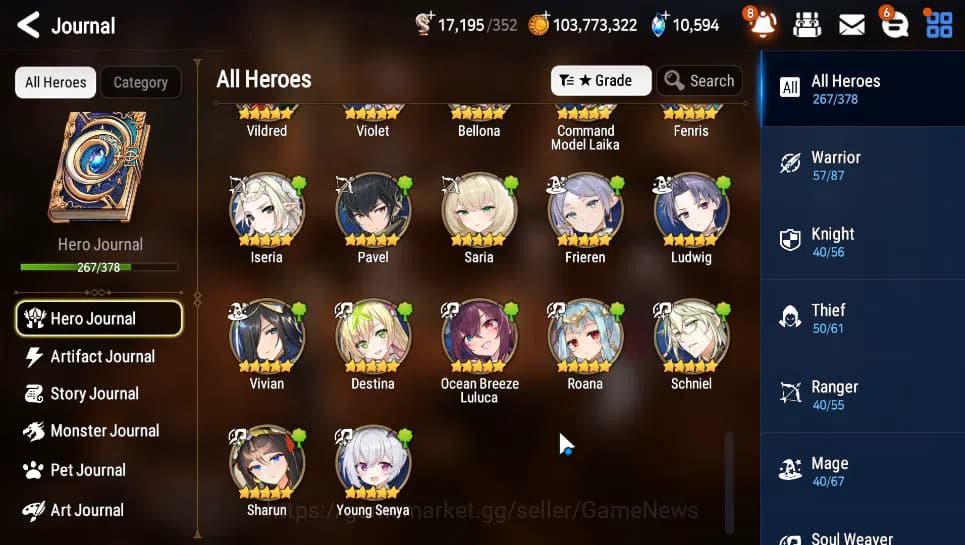 Epic Seven Accounts Global Verif|35 ML(SN Yulha,BArunka,LOTScales,Etc) image 13