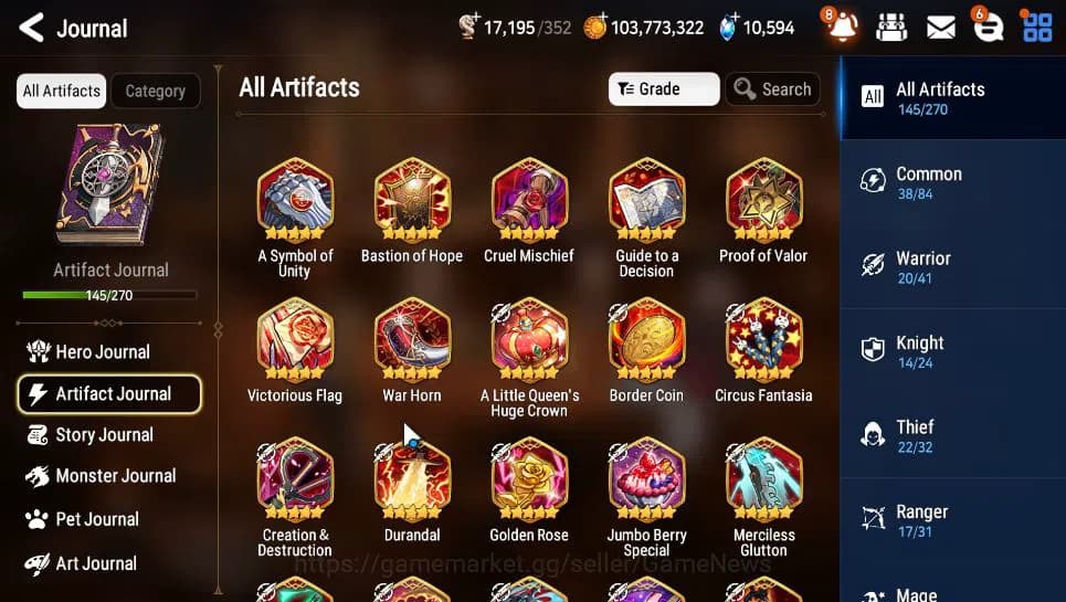 Epic Seven Accounts Global Verif|35 ML(SN Yulha,BArunka,LOTScales,Etc) image 14