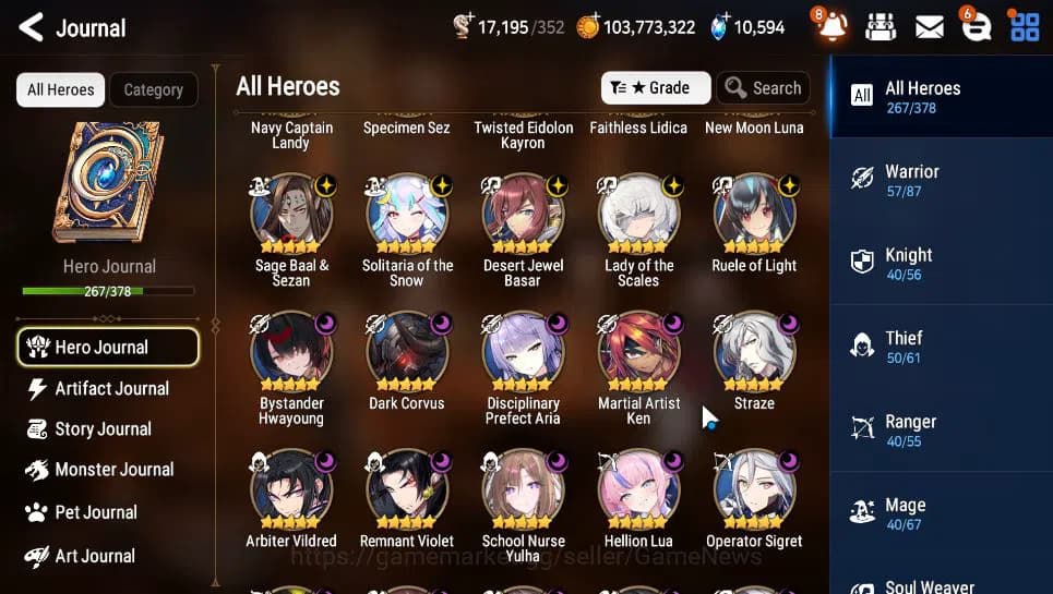 Epic Seven Accounts Global Verif|35 ML(SN Yulha,BArunka,LOTScales,Etc) image 7