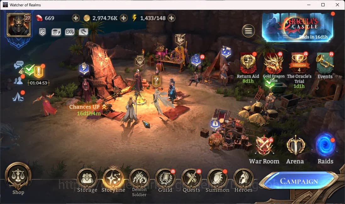 Watcher of Realms Accounts Starter Global 60xx|Power 450k|2 Lord(Venoma,Torod image 11