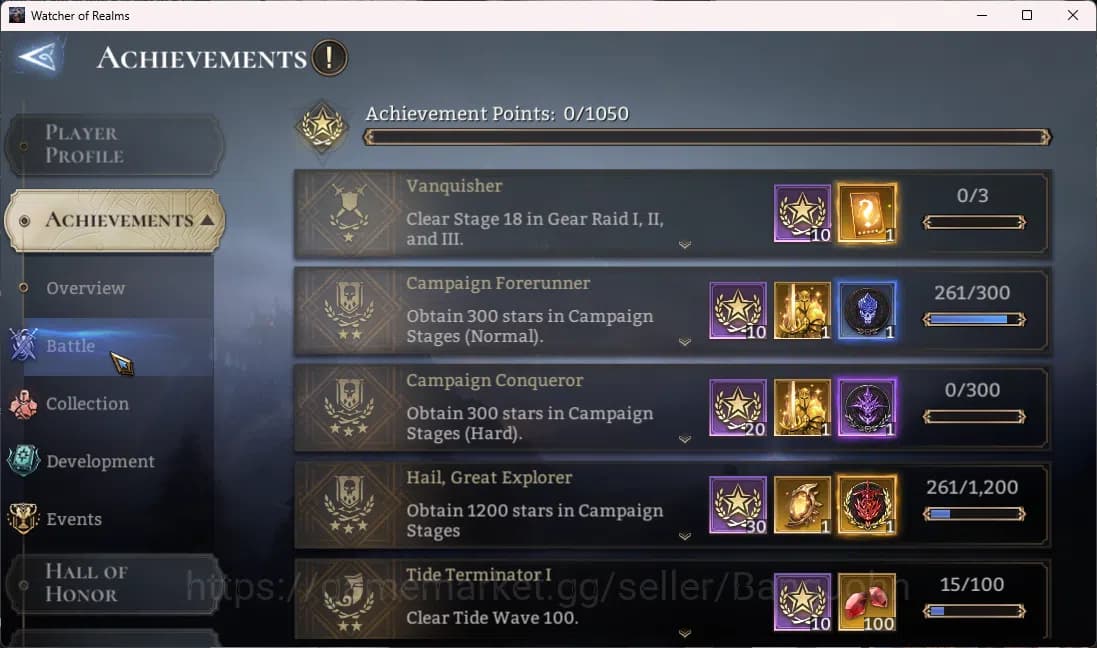 Watcher of Realms Accounts Starter Global 60xx|Power 450k|2 Lord(Venoma,Torod image 8