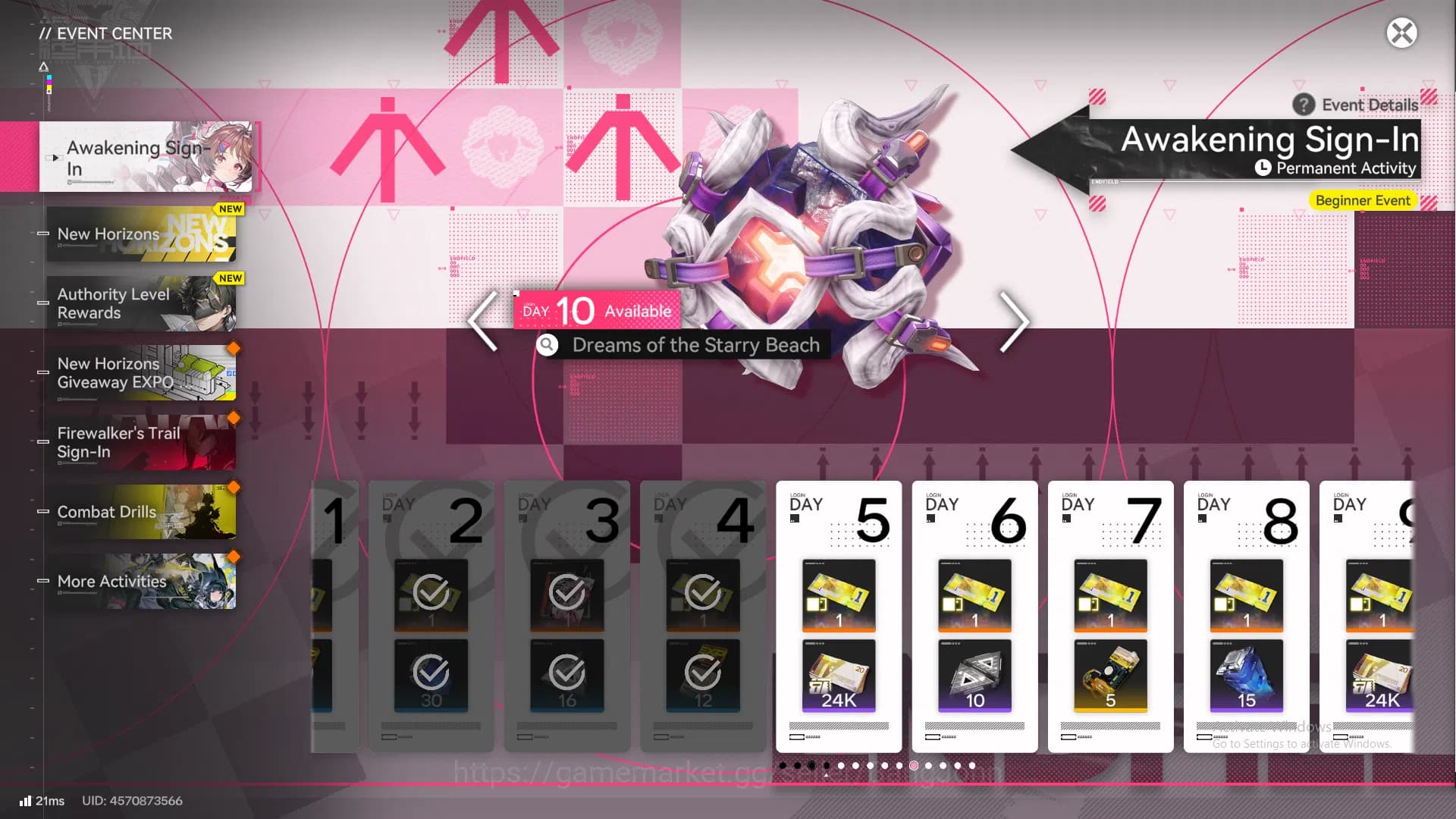 Arknights: Endfield Accounts Starter Fresh |ASIA| New Horizons On | 6-Star Lae image 2