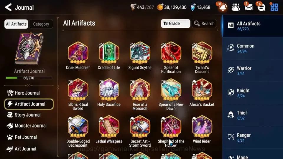 Epic Seven Accounts GLOBAL Unverif|New Era|6 ML(Ruele Light,Har Setti, image 9