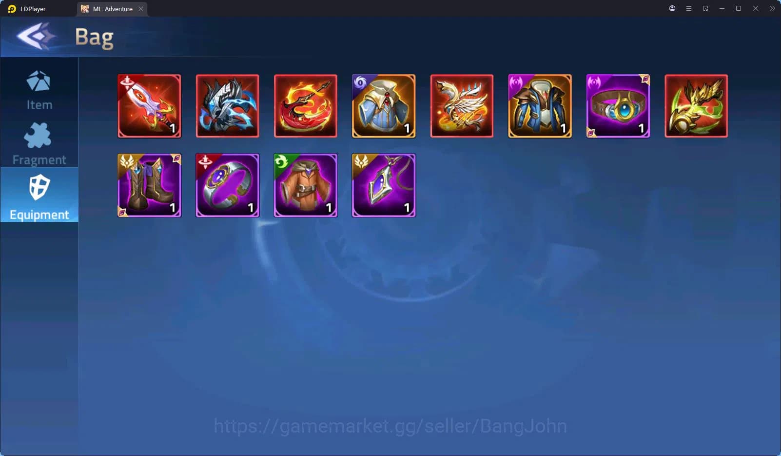 Mobile Legends: Adventure Accounts SERVER 70680 | LVL 110 | 49M POWER | 11 AWAKEN | 1 image 4