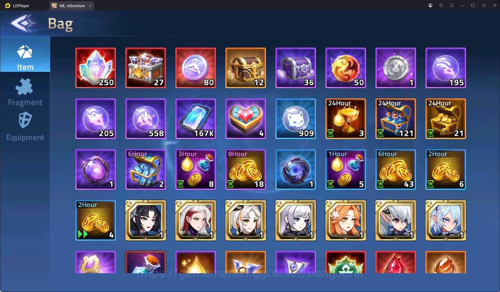 Mobile Legends: Adventure Accounts SERVER 70680 | LVL 110 | 49M POWER | 11 AWAKEN | 1 image 5