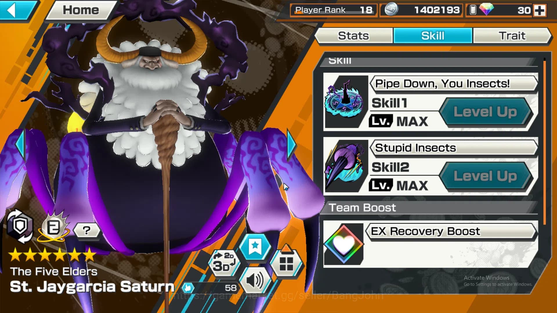 One Piece Bounty Rush Accounts GLOBAL |5 ex, kid n law onighasima, ST saturn, fou image 11