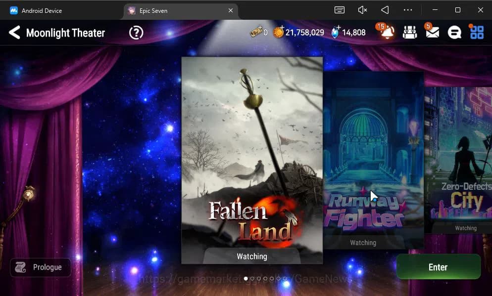 Epic Seven Accounts GLOBAL UNVERIF|9 ML(Salome,BArunka,LOT Scales,NM L image 20