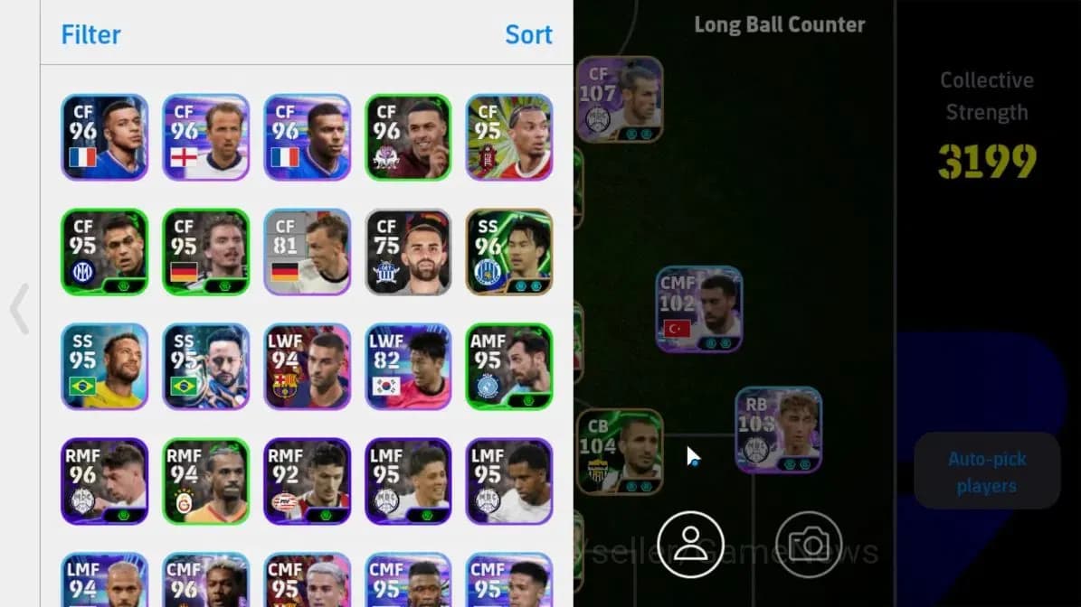 eFootball Accounts Mobile|PES 2026|Gareth Bale(Collab Naruto),Julian image 2