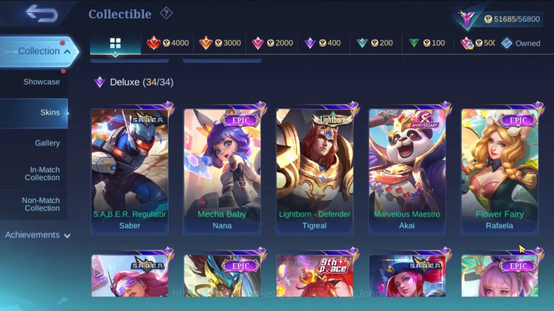 Mobile Legends: Bang Bang Accounts Global|Hero 96 Skin 221|Renowned|CC Natalia|Lbox S image 8
