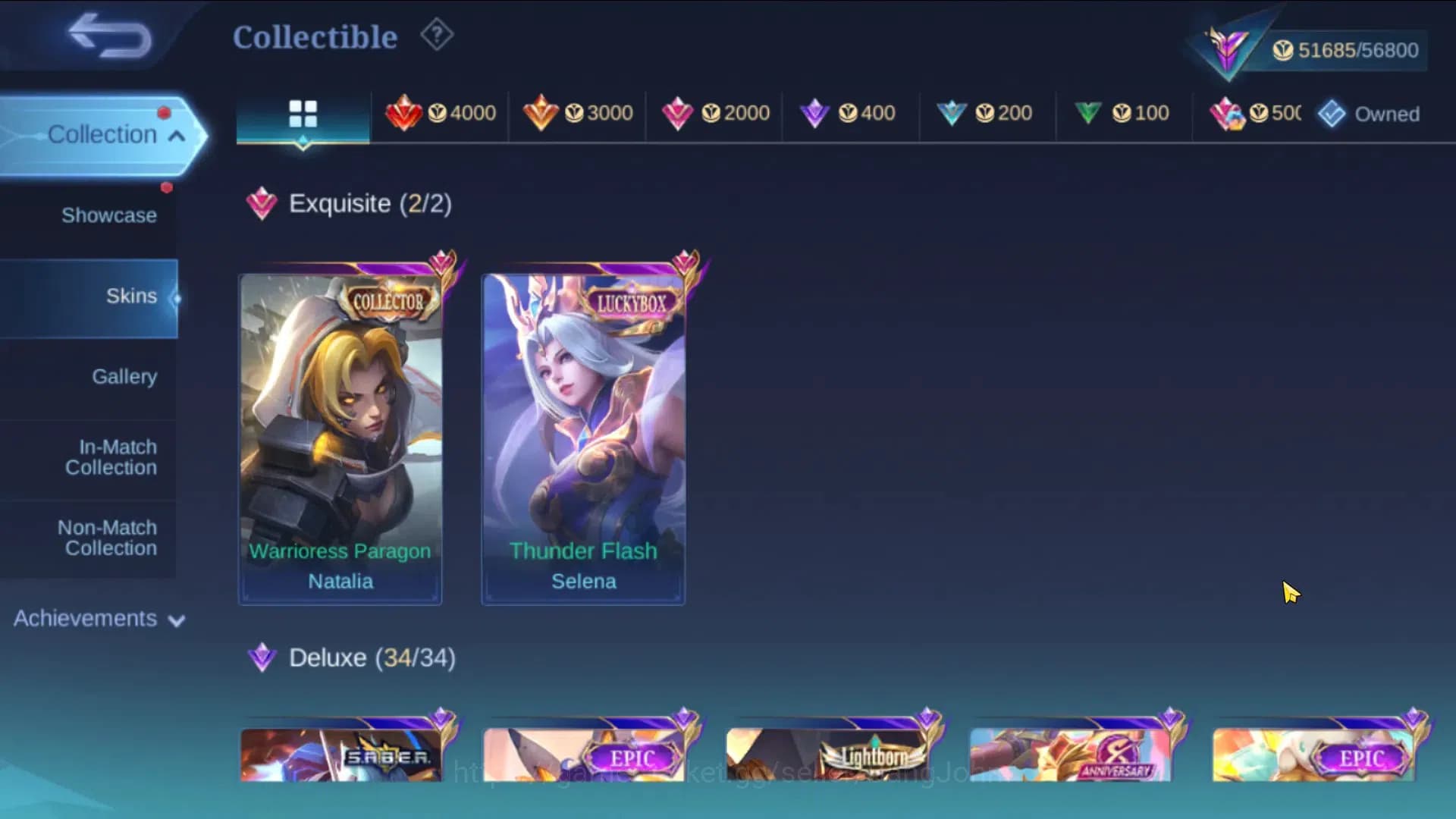 Mobile Legends: Bang Bang Accounts Global|Hero 96 Skin 221|Renowned|CC Natalia|Lbox S image 9