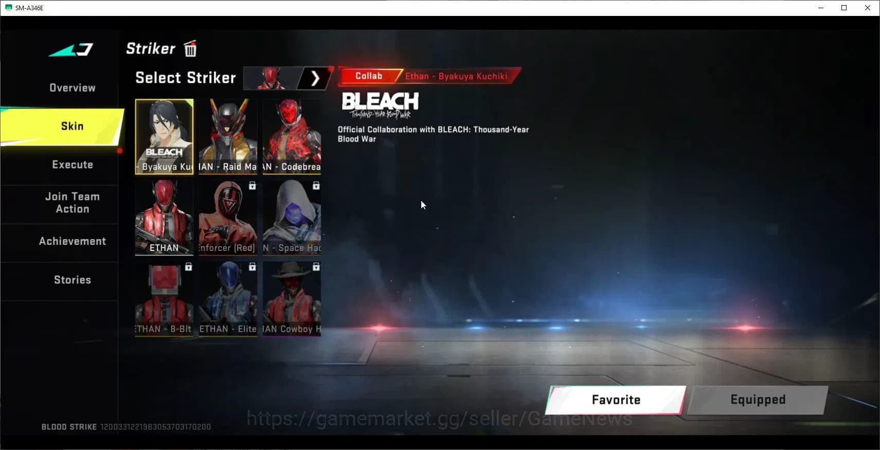 Blood Strike Accounts ASIA|1 EVO ZENPAKUTO-Zangetsu+1 ETERNAL Lv3 UMP45, image 3