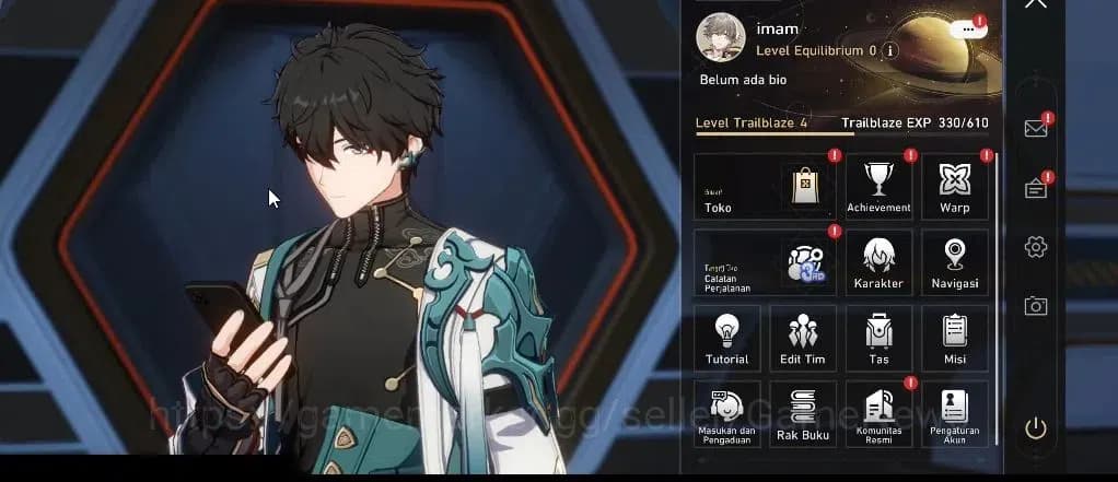 Honkai Star Rail Accounts Asia|TL 4|2 Golden Companion Spirit|3 Limited| Sil image 1