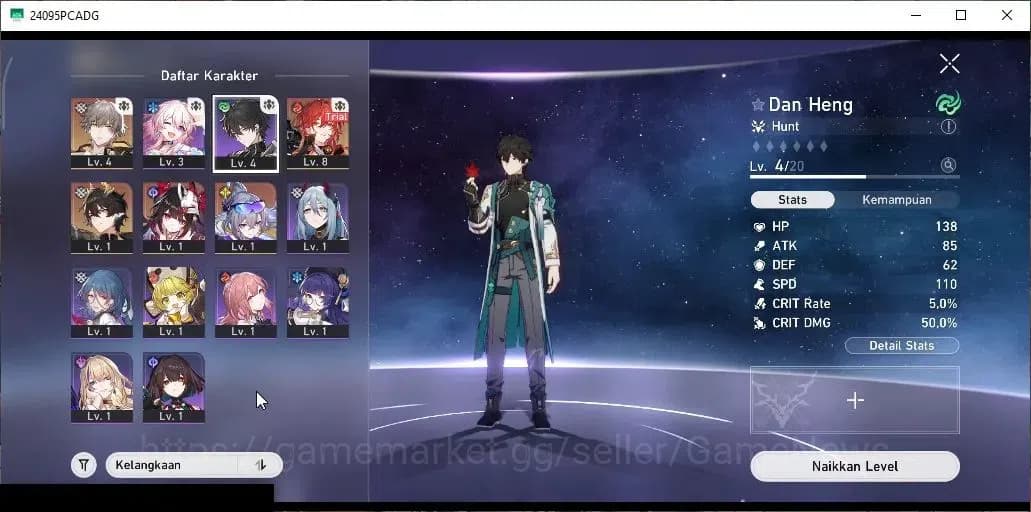 Honkai Star Rail Accounts Asia|TL 4|2 Golden Companion Spirit|3 Limited| Sil image 4