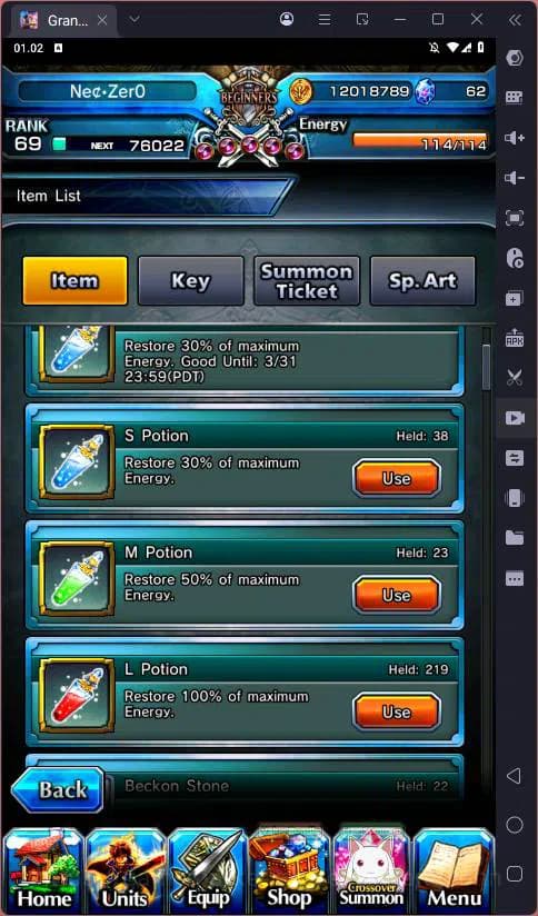 Grand Summoners Accounts Global |Ascend 19| Islid TW, Touma TW, Accelerator image 3