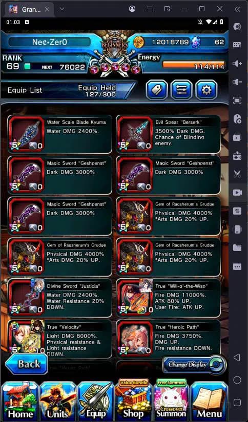 Grand Summoners Accounts Global |Ascend 19| Islid TW, Touma TW, Accelerator image 4