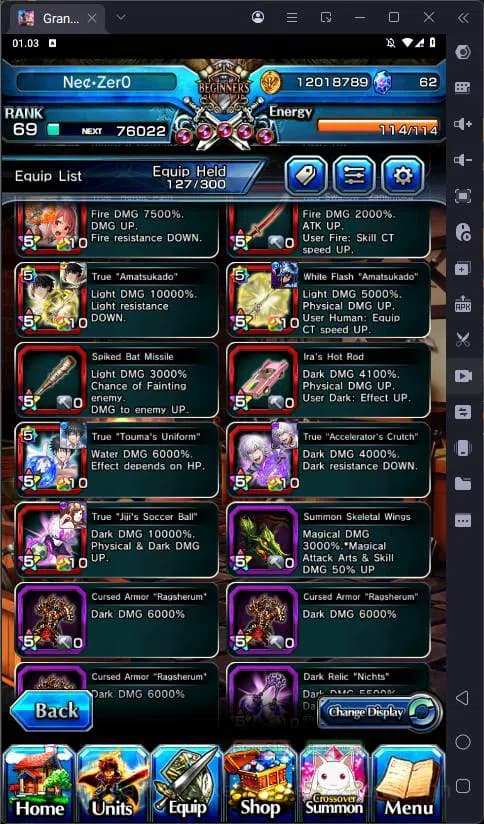 Grand Summoners Accounts Global |Ascend 19| Islid TW, Touma TW, Accelerator image 5