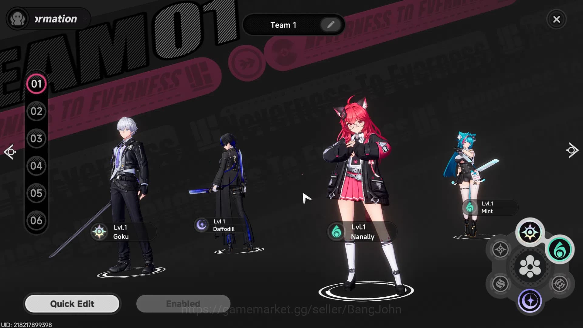 Neverness to Everness Accounts EU | Starter Lv 3 | 2 S Char Nanally, Daffodil + 5 image 5
