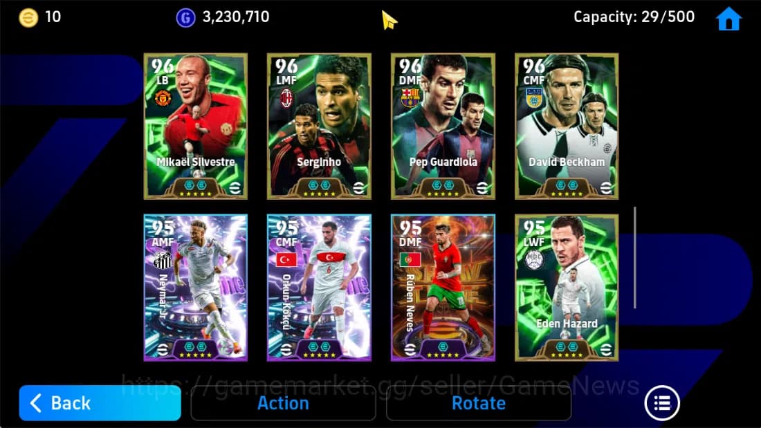 eFootball Accounts Mobile|Pepe(Long-Reach Tackle),Kaka(Momentum Dribb image 7