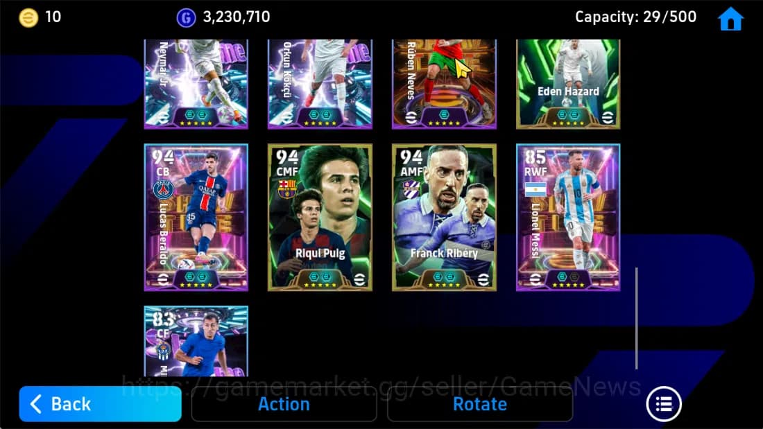 eFootball Accounts Mobile|Pepe(Long-Reach Tackle),Kaka(Momentum Dribb image 8