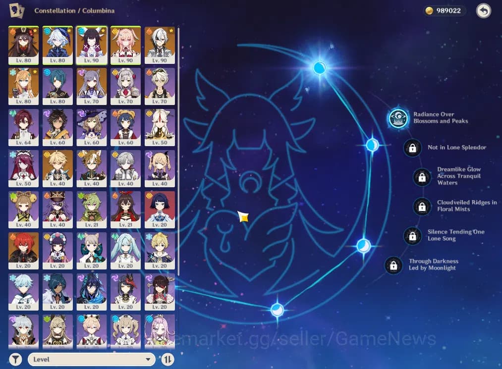 Genshin Impact Accounts ASIA|AR55|6 Limited+3(*5Weapon)|ColumbinaC1,Furina image 3