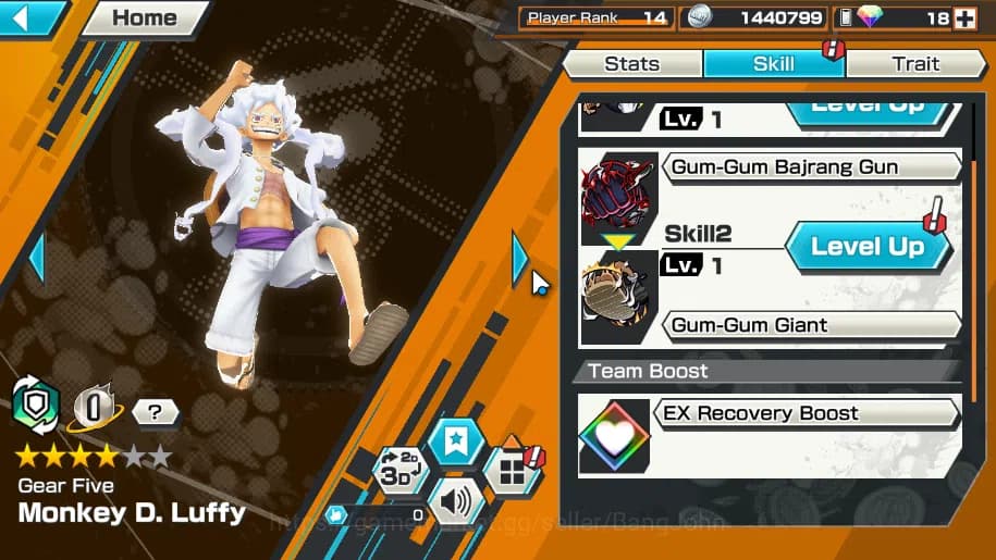 One Piece Bounty Rush Accounts GLOBAL| ex5, gear 5 luffi, BP kuzan, five elders j image 8