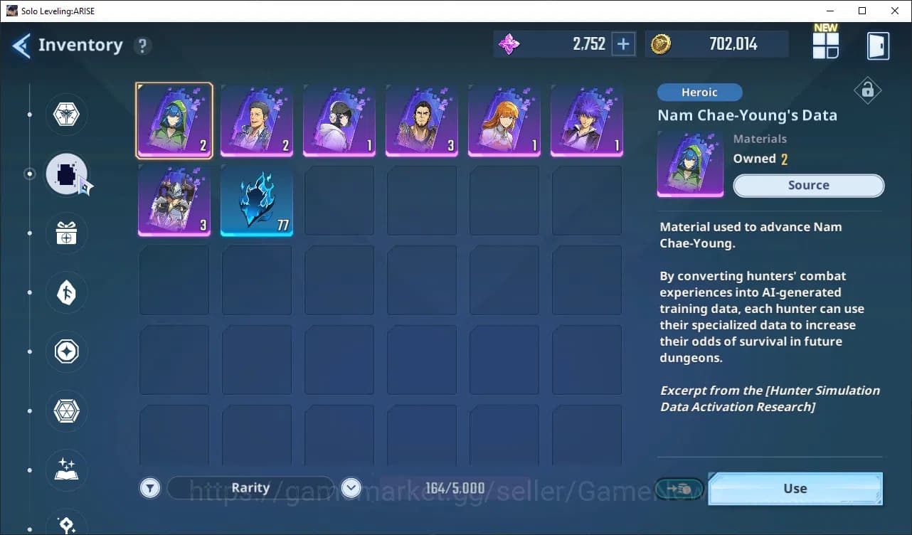Solo Leveling: ARISE Accounts 745 Power Good Build Hunter|14 SSR|MireiA6+SignA5, image 13