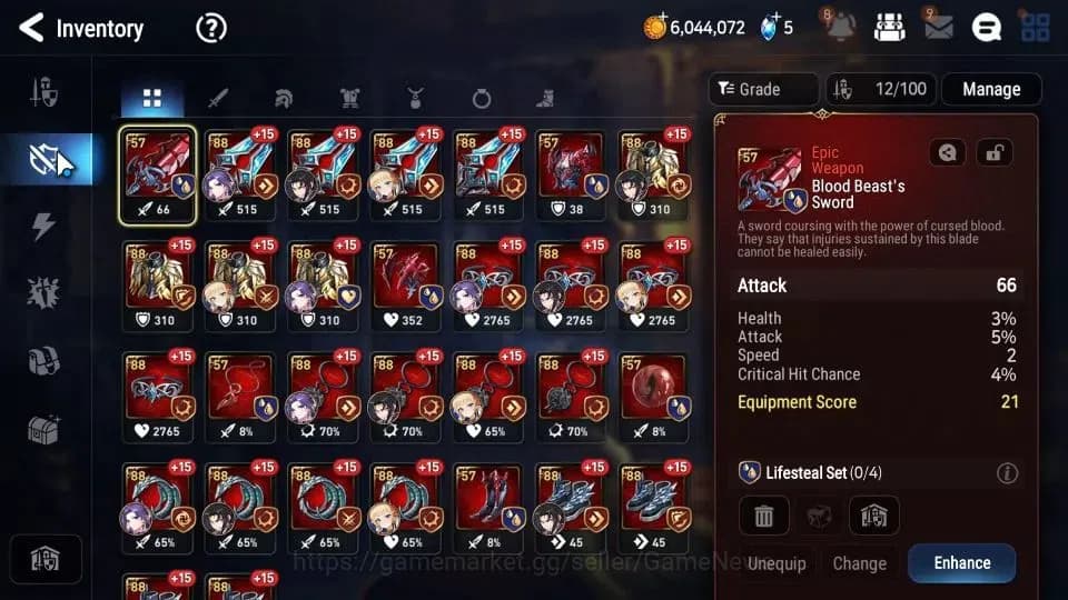 Epic Seven Accounts GLOBAL Unverif|New Era|Starter|2 ML(Salome,Twisted image 9