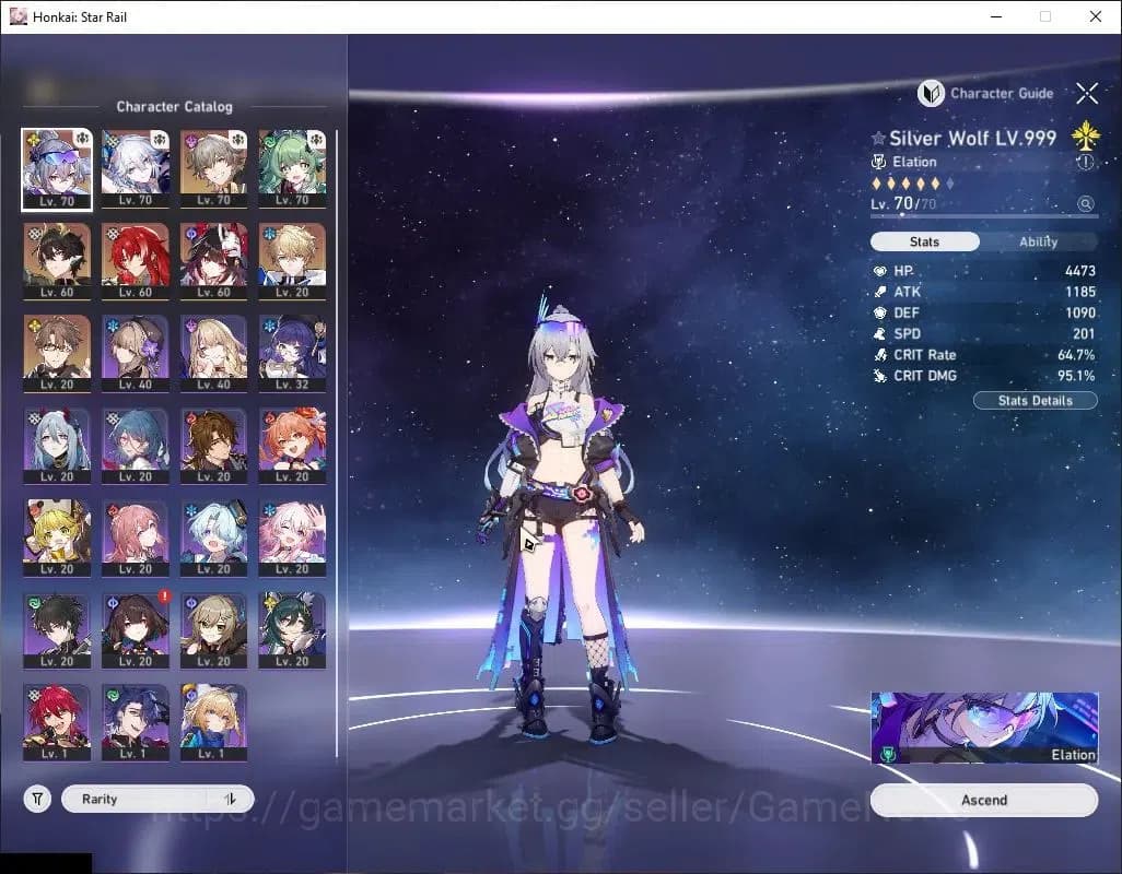 Honkai Star Rail Accounts Asia|TL 56|6 Limited|SW 999 E1+Sign,Huohuo E1,Yao image 5