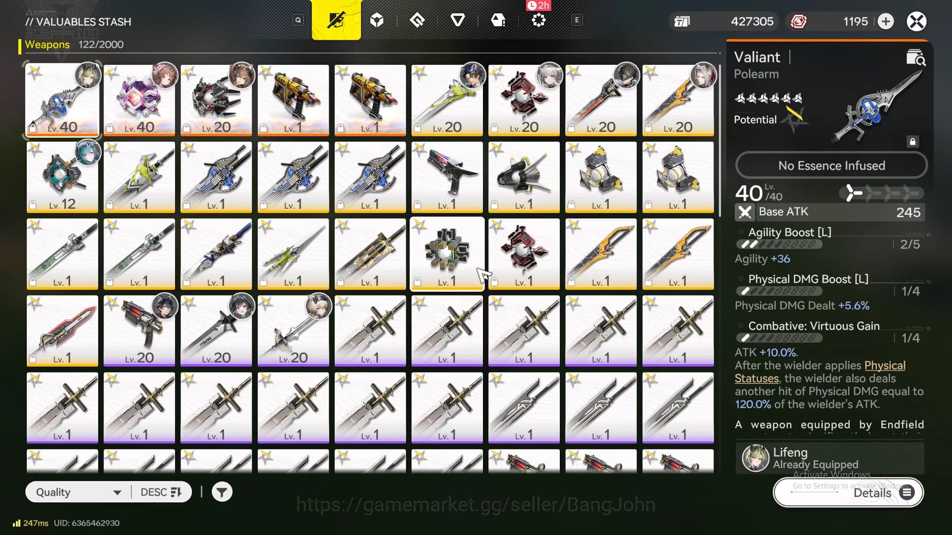 Arknights: Endfield Accounts NA / EU | Gilberta + sign | pogra | Lifeng | Ardel image 2