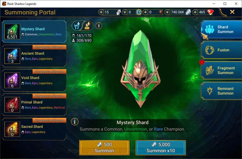 Raid: Shadow Legends Accounts Lv71 2,8M Power|39 Legend(Ninja,Xenomorph,Rathalos image 12