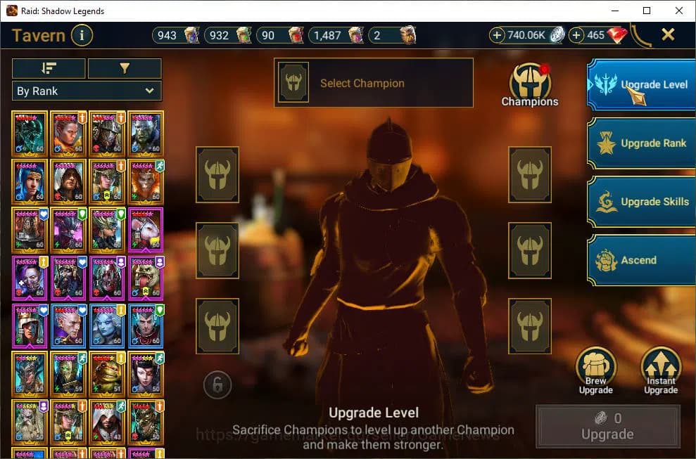 Raid: Shadow Legends Accounts Lv71 2,8M Power|39 Legend(Ninja,Xenomorph,Rathalos image 16