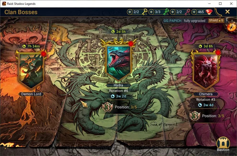 Raid: Shadow Legends Accounts Lv71 2,8M Power|39 Legend(Ninja,Xenomorph,Rathalos image 3