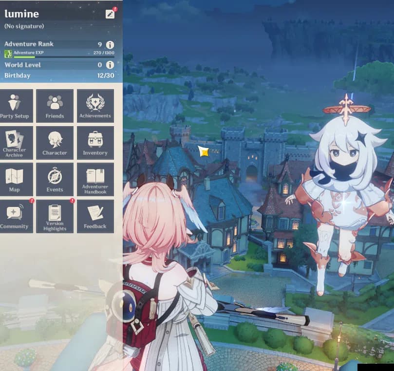 Genshin Impact Accounts ASIA|Fresh Starter|AR 9|1 Limited+8(*4Character)|L image 2