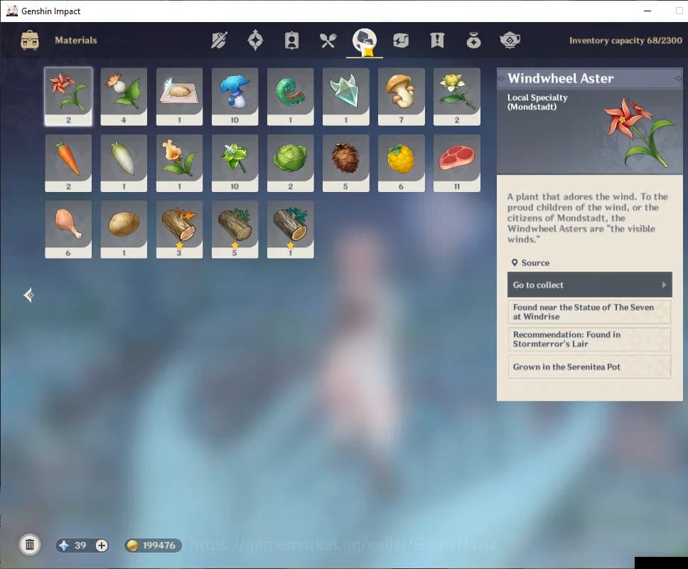 Genshin Impact Accounts ASIA|Fresh Starter|AR 9|1 Limited+8(*4Character)|L image 7