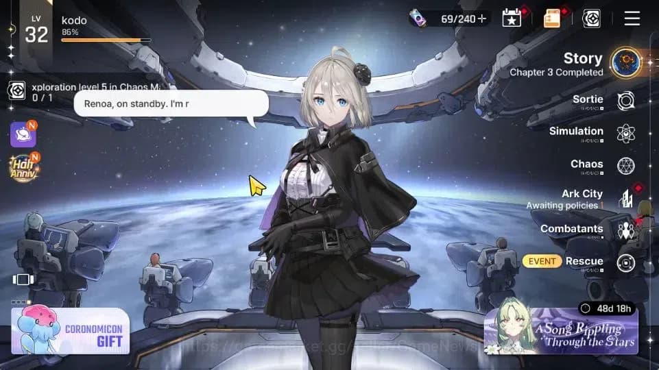 Chaos Zero Nightmare Accounts GLOBAL Lv 32|6 SSR[Nine+Sign,Heidemarie,Diana,Vero image 1