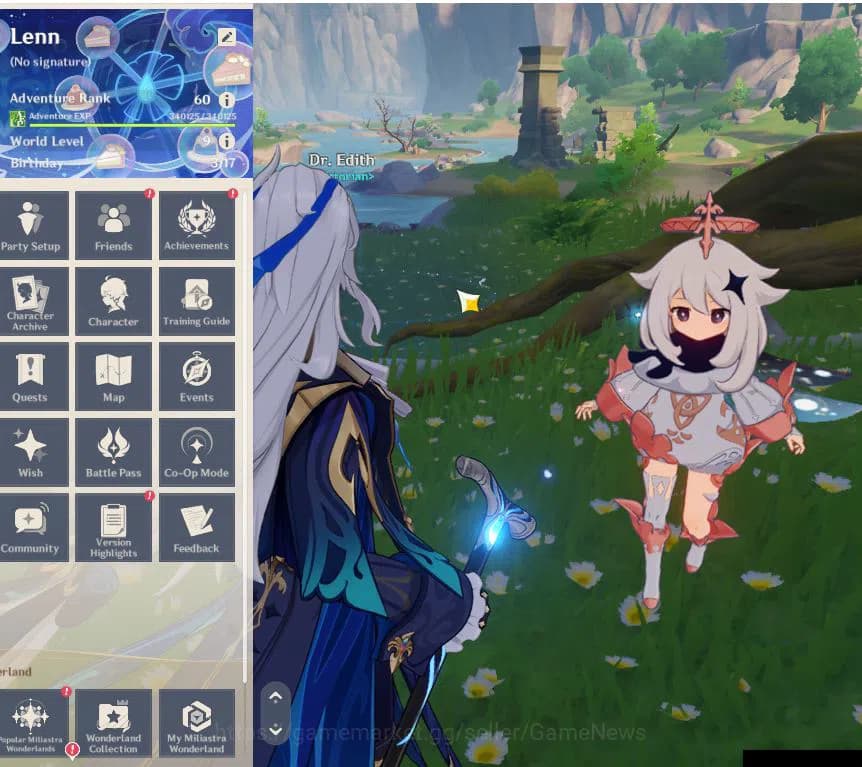 Genshin Impact Accounts ASIA|AR60|16 Limit+11(*5WeP)|(Columbina,Zhongli,Cl image 2