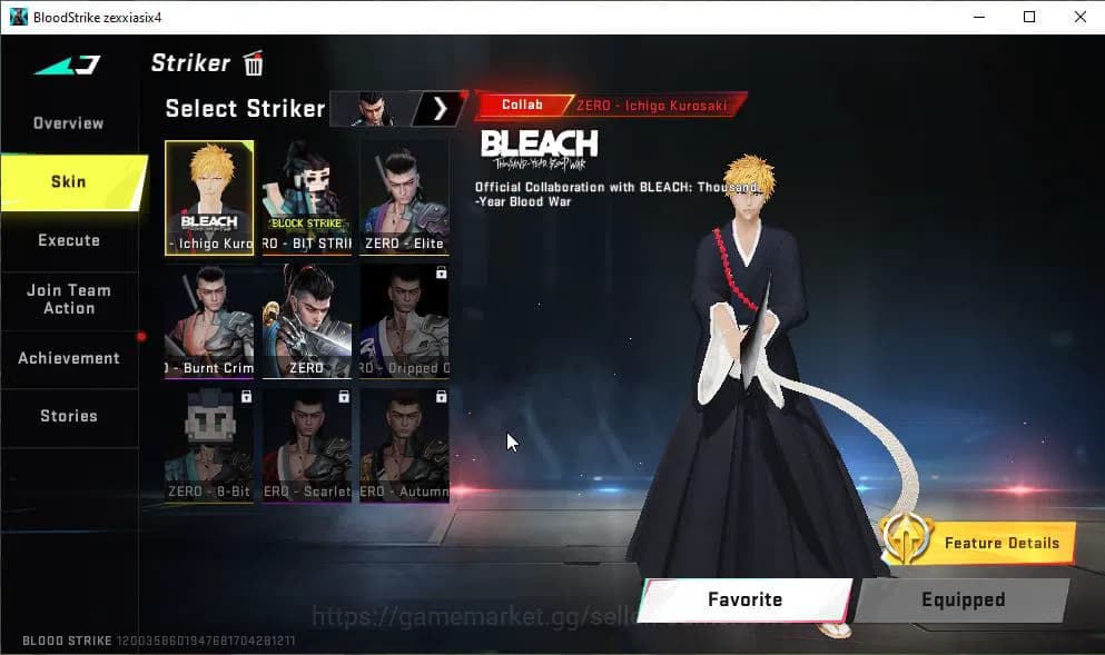 Blood Strike Accounts ASIA|7 ETERNAL[KRAKEN-Void,KAG-6 Lv2,M700 Lv2,AUG image 10