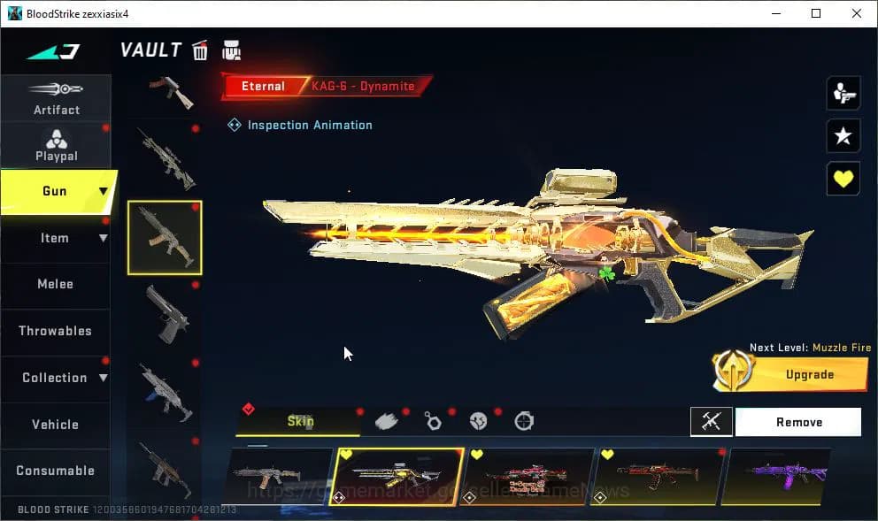 Blood Strike Accounts ASIA|7 ETERNAL[KRAKEN-Void,KAG-6 Lv2,M700 Lv2,AUG image 19