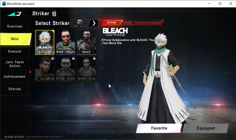 Blood Strike Accounts ASIA|7 ETERNAL[KRAKEN-Void,KAG-6 Lv2,M700 Lv2,AUG image 9